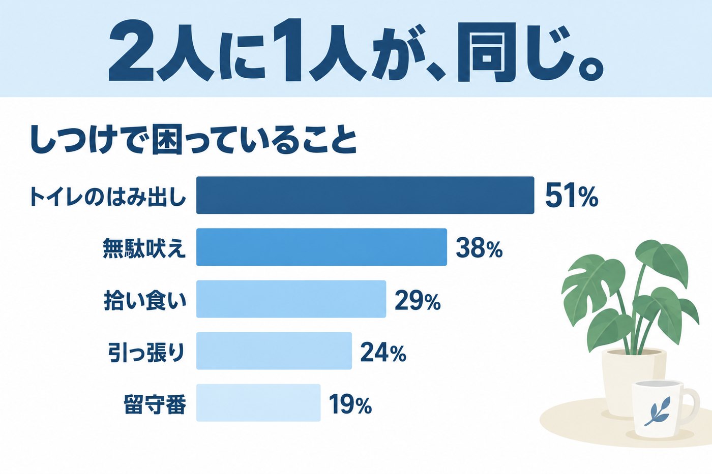 しつけの悩みの内訳