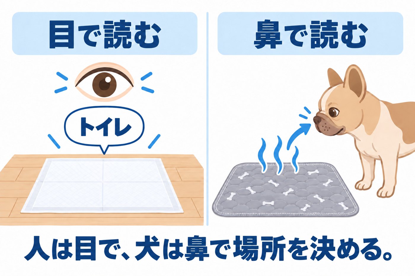 目で読むか、鼻で読むか