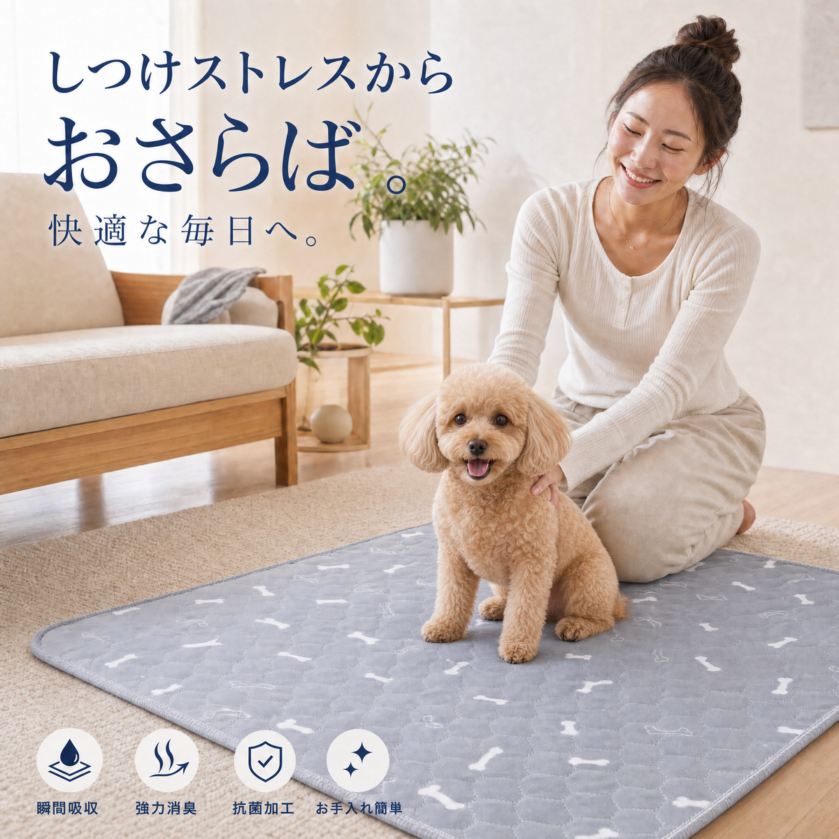 しつけストレスから解放される快適な毎日